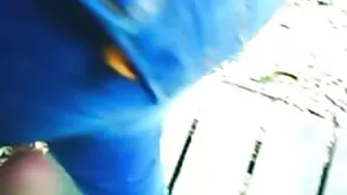 წითური sucks penis მისი მუხლებზე მსუქანი მეზობელი