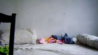 სუსტი გოგო, მისი seductive ინტიმური ხვრელი